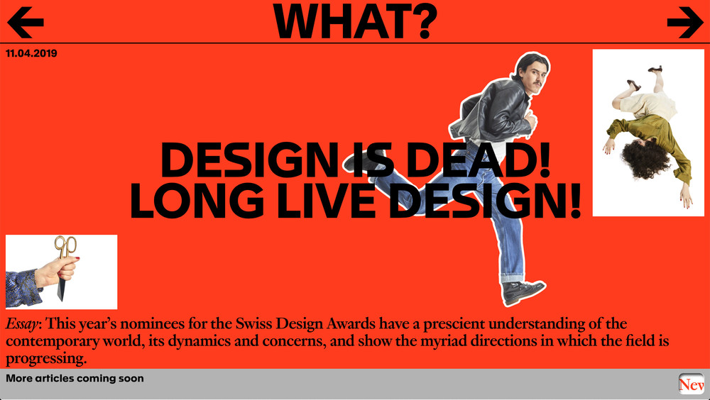 Swiss Design Awards 2019